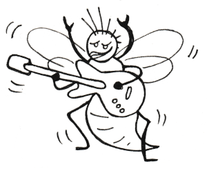 Illustration d'abeilles pour le projet